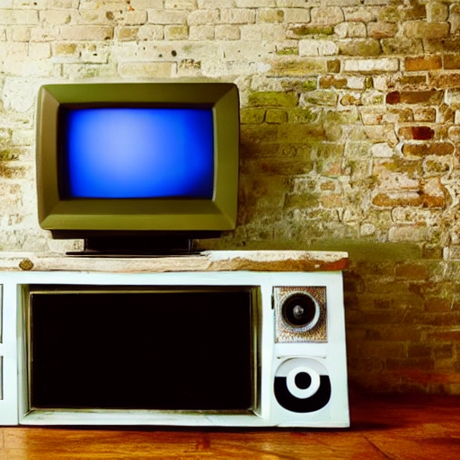 022_A TV sitting on top of a wooden stand..png